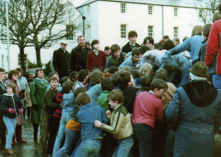 Boy's Ba' Christmas Day 1982