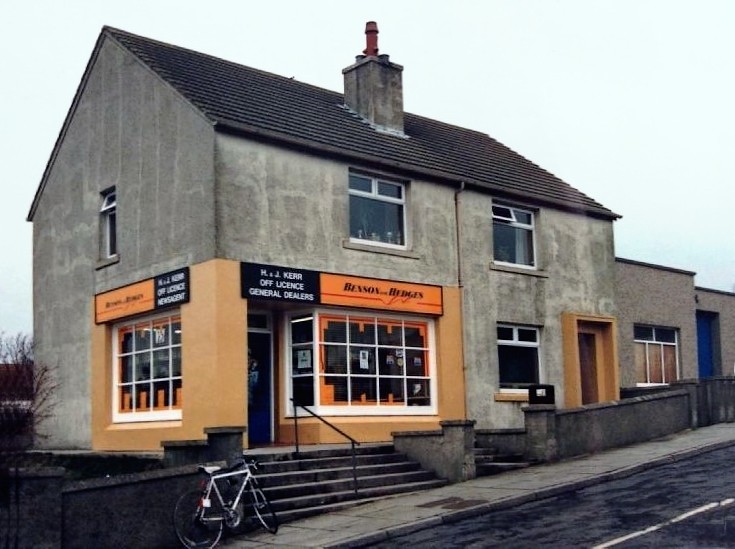 Harry and Jean's shop on Manse Road