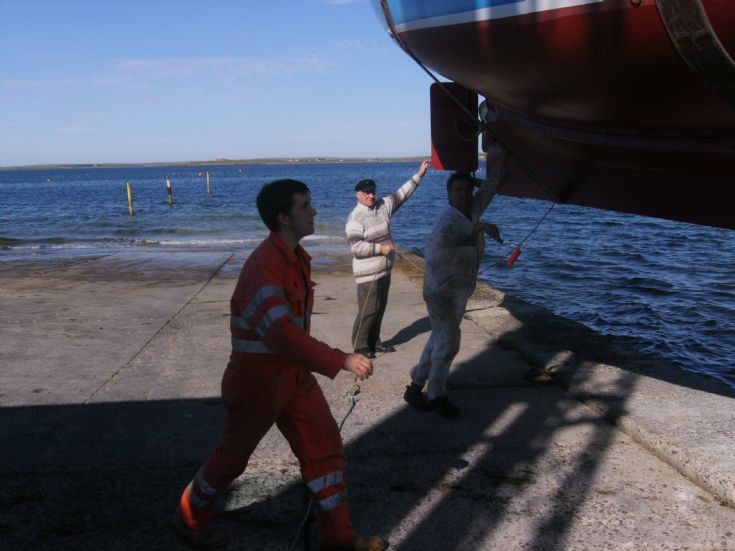 Launching of the Kestrel