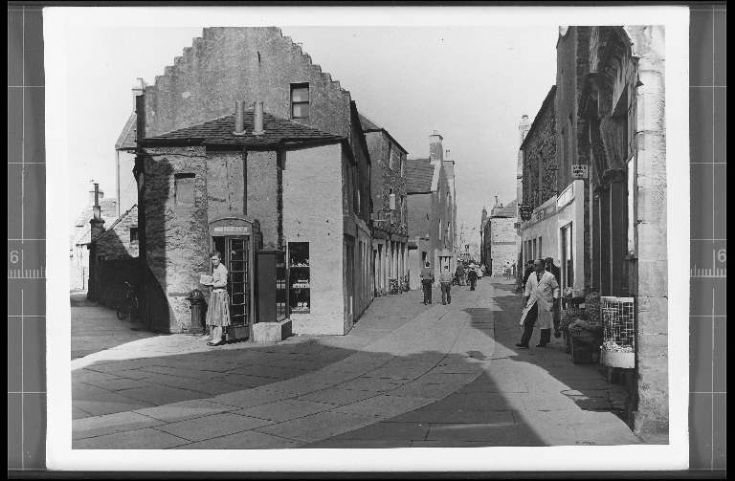 Looking down Bridge Street