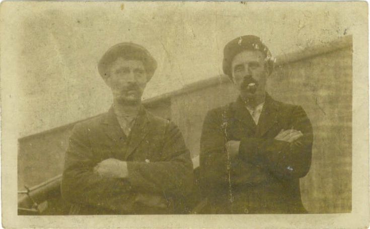 Wullie Meil and John Tulloch of Upperhouse