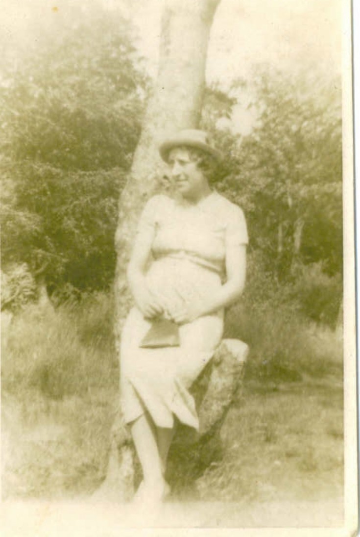 Babbie Caddell (nee Tulloch) of Burness