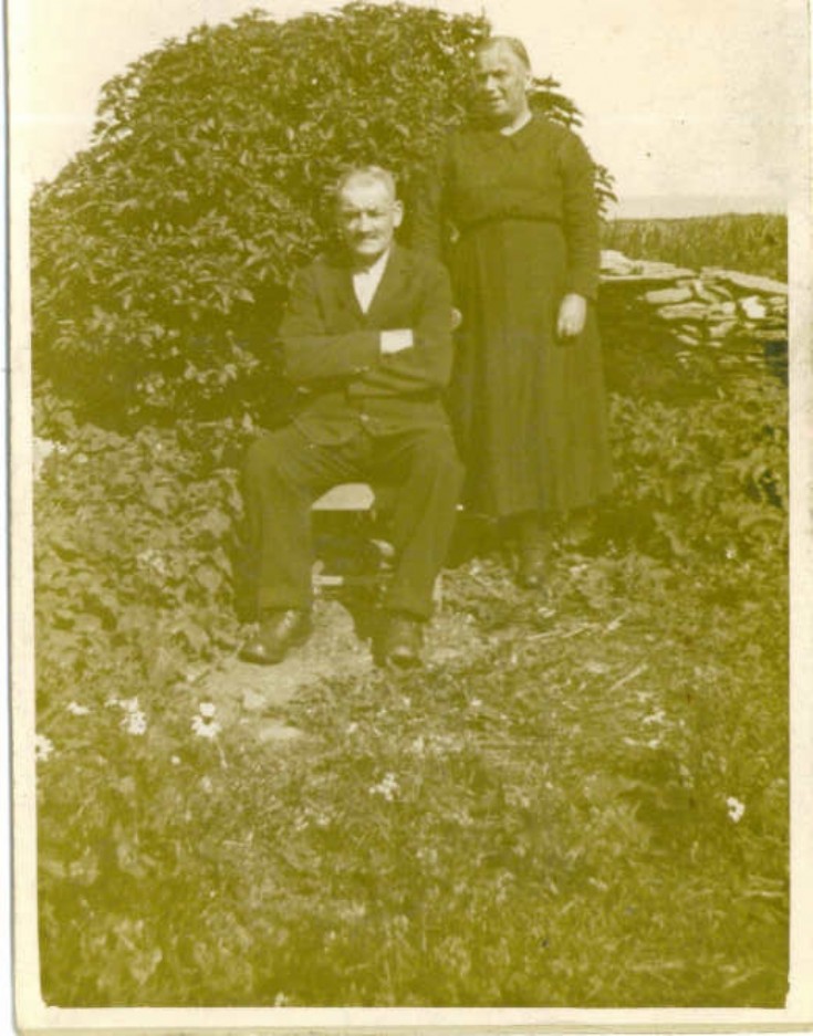 John and Jean Peace, Sponess, Westray