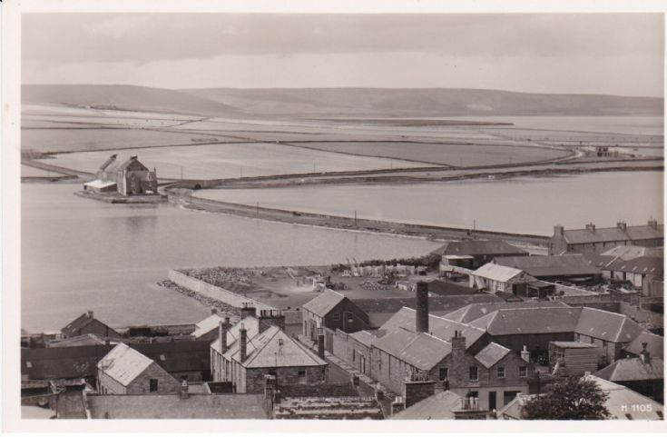 A rare view of Hatston