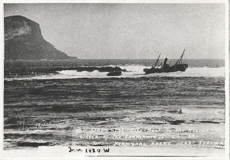 Repaired image of original Carmania photo