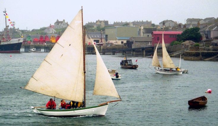Yoles and steam launch 1996
