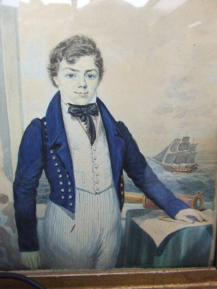 Painting of George Thomas Mainland born 1811