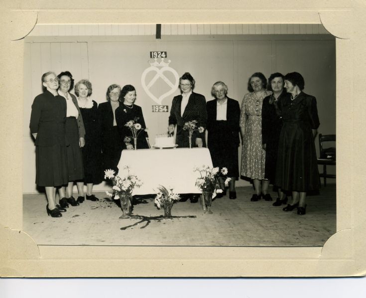 Deerness SWRI 30th Anniversary, 1954