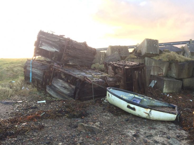 Barrier Block moulds, Burray