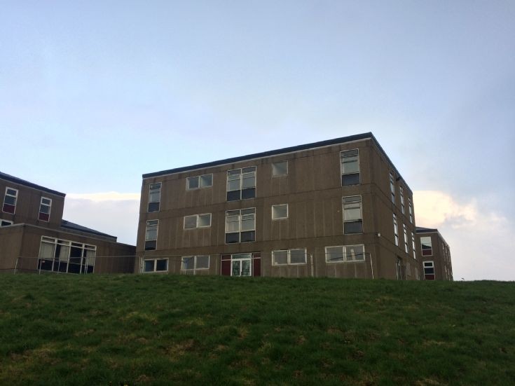 D Block former Papdale Halls of Residence