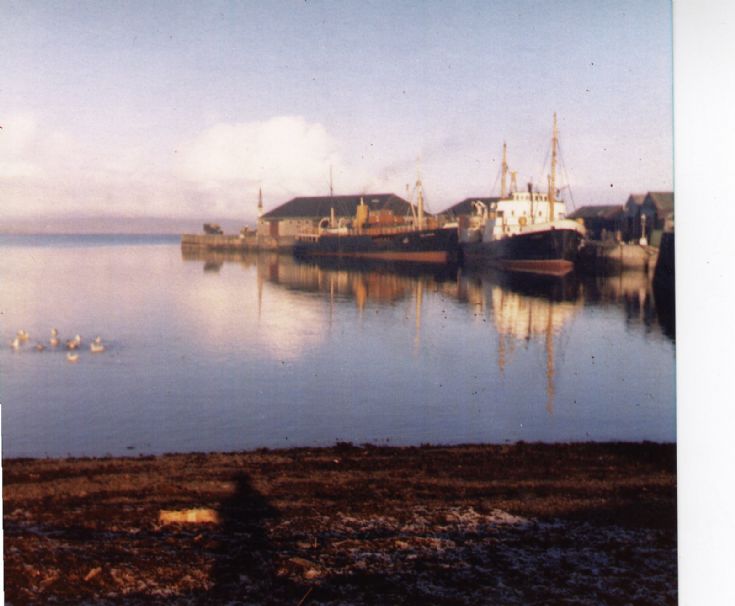 Kirkwall Pier late Fifties
