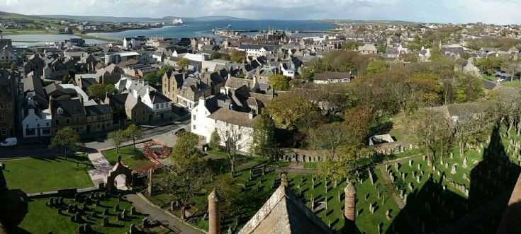 Cathedral panorama, looking north