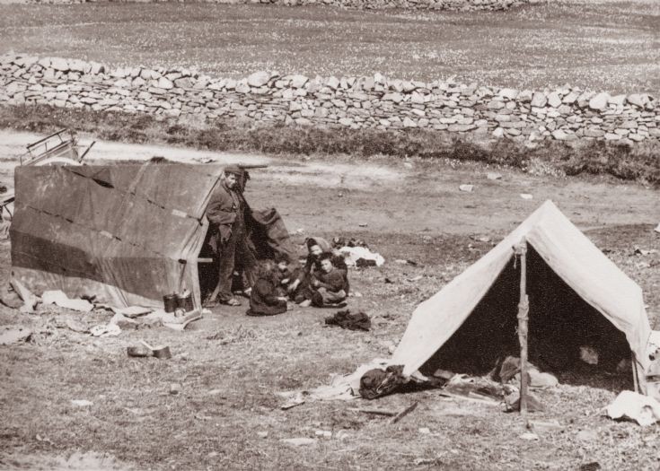 Stromness, tinker encampment