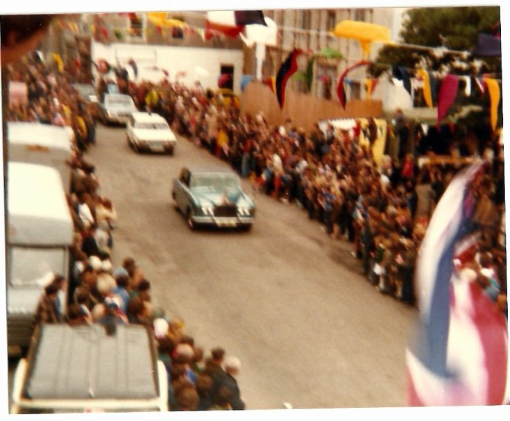 Royal visit in the 80s