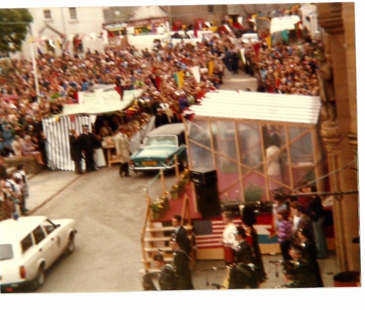 Royal visit in the 80s