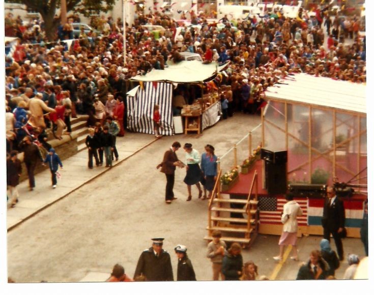 Royal visit in the 80s