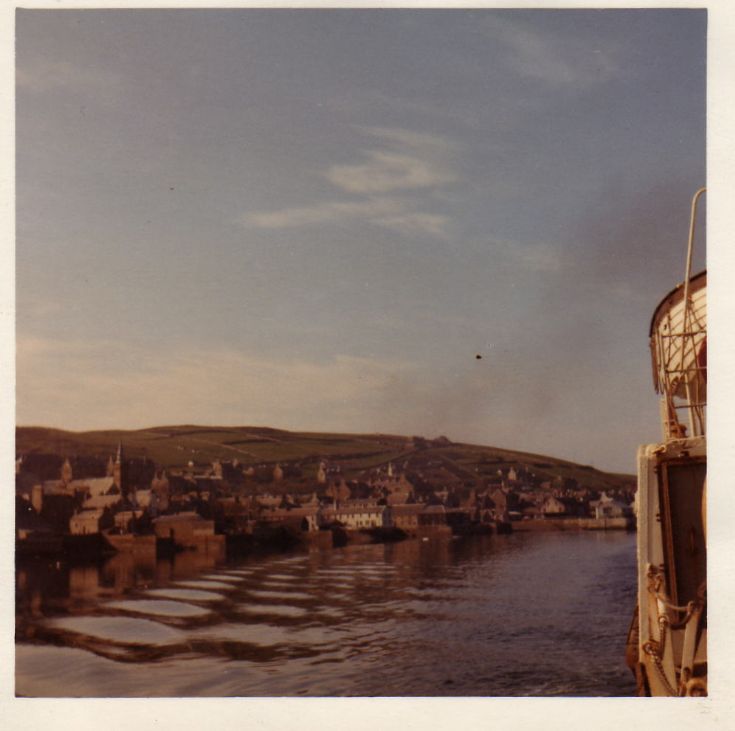 Leaving Stromness