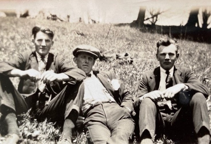 Alex Sandy Windwick Jr and friends in the 1920s