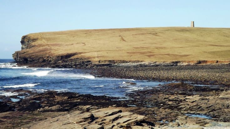 Marwick Head from the Bay