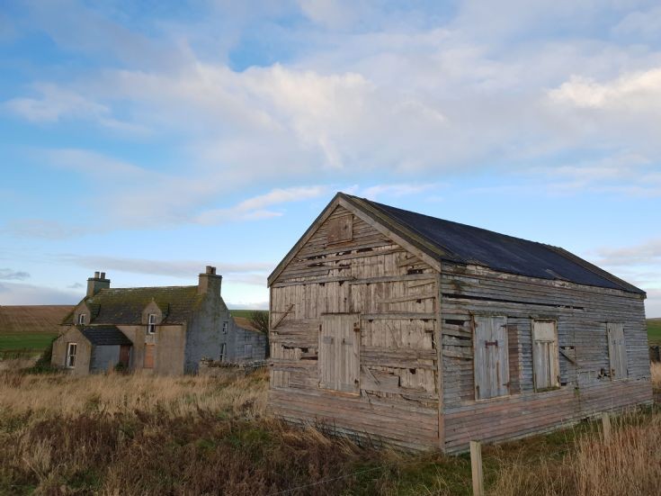 Derelict building near Burwick