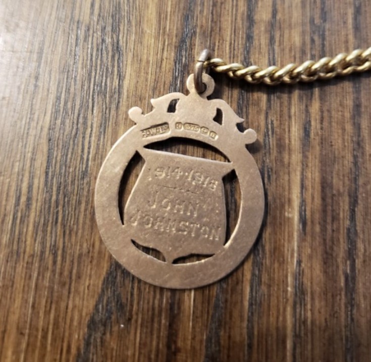John Johnston’s Parish of Walls war token
