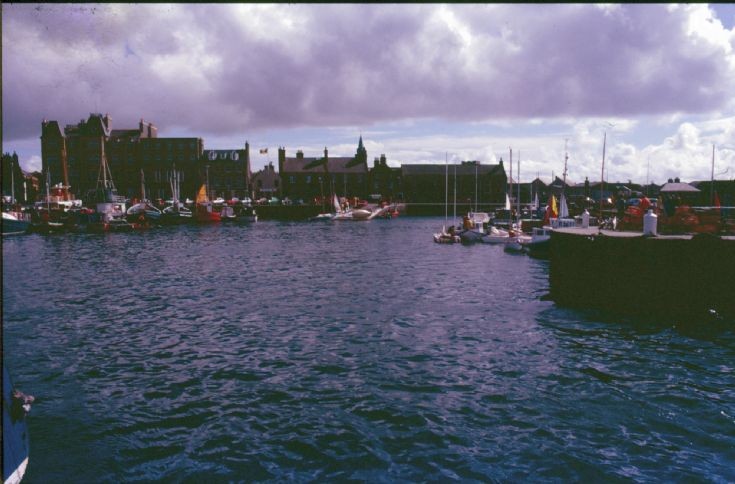 The basin post dredging, summer 1985