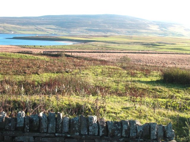 Sept 2004, looking towards Rousay from Evie