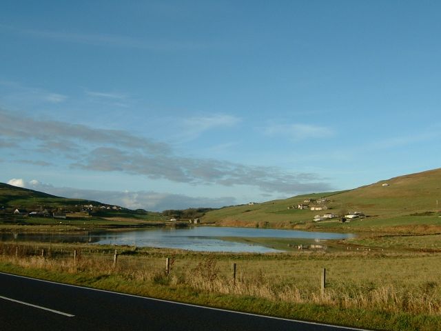 October 2004, looking across Ouse to Firth Mill