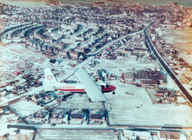 Warrenfield from the air