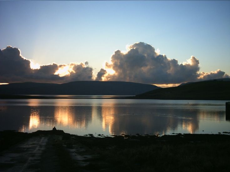 Sunset over Houton Bay