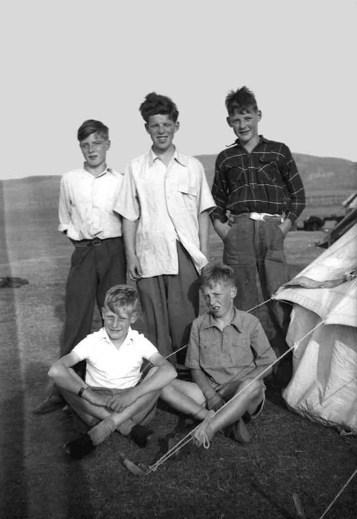 Carrbridge 2 Kirkwall B.B. camp 1955
