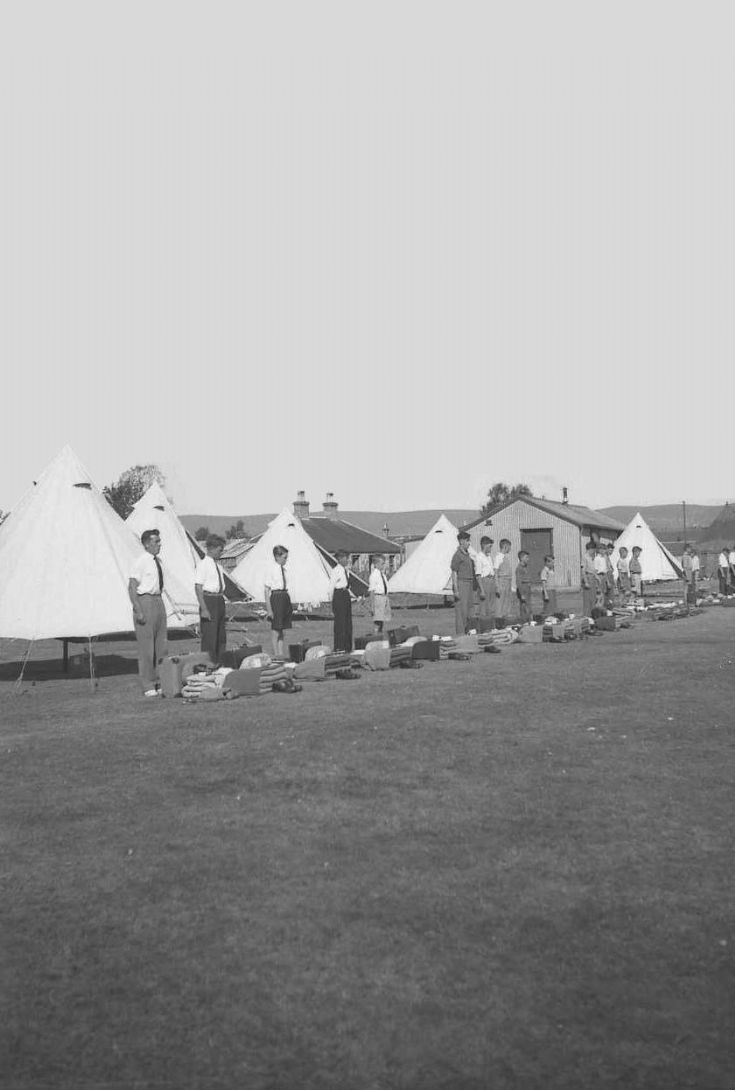 Carrbridge 8 Kirkwall B.B.Camp 1955