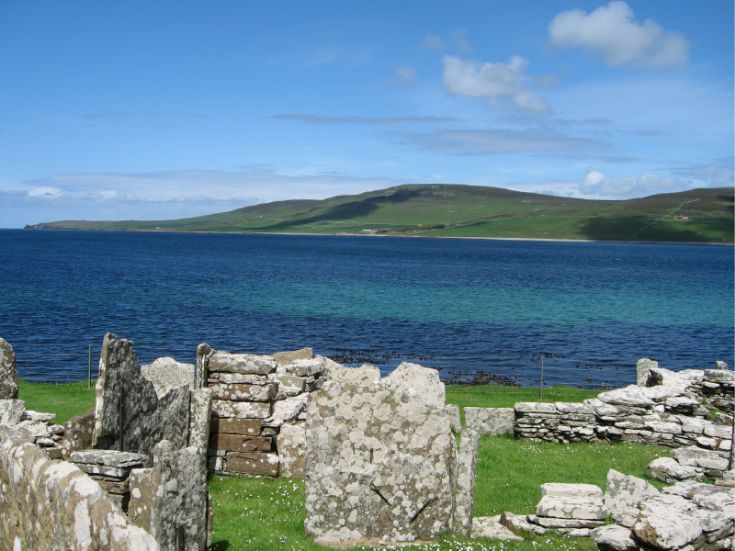 Looking Out From The Broch Of Gurness_June07