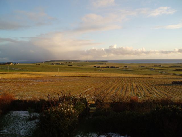 Nov 2004, looking towards Copinsay from Deerness