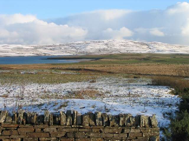 November 2004, looking towards Rousay from Evie