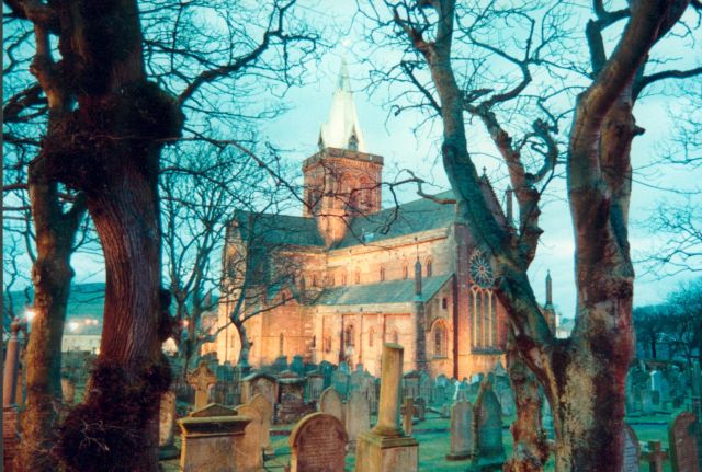 St Magnus Cathedral, Jan 1989