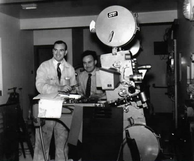 Engineers building the Phoenix projectors