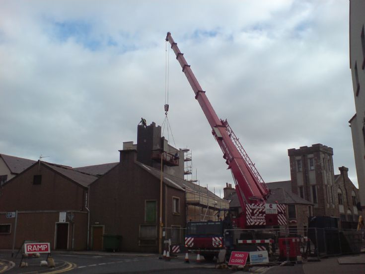 Albert Hotel being rebuilt Sept 2007