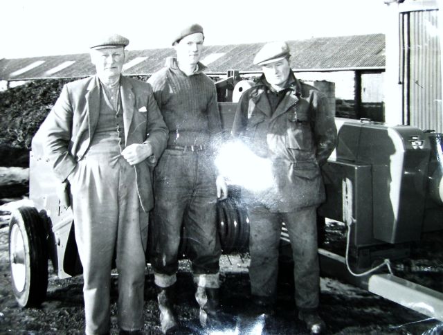 Three generations of Orcadian farmers