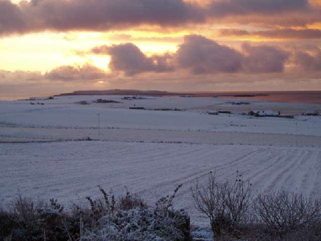 Dec 2004, looking towards Copinsay from Deerness