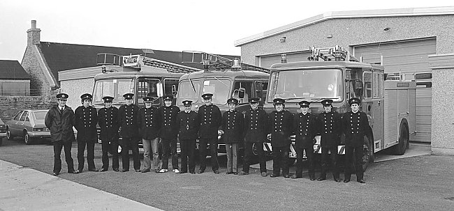 New Fire Engine at Kirkwall Fire Station