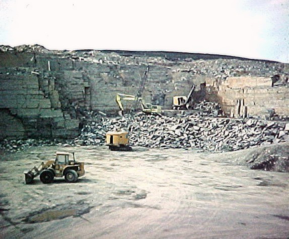 Heddle quarry, dinner time!