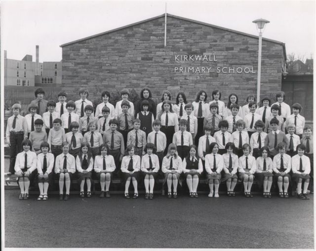 Primary 7 Erland and Einar, 1977