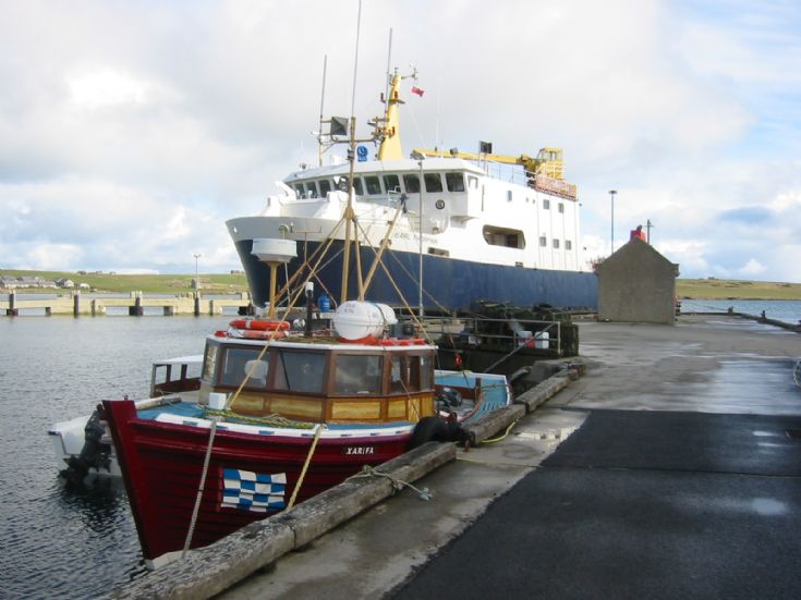 Earl Thorfinn at Shapinsay Pier