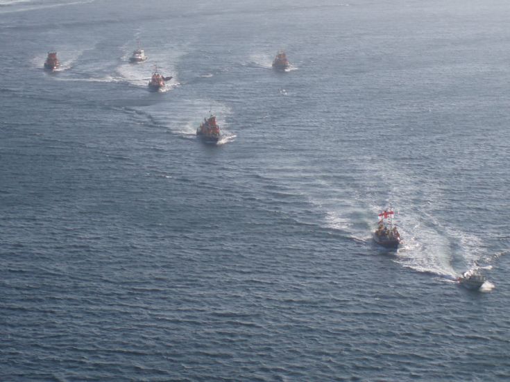 Homecoming of the new lifeboat