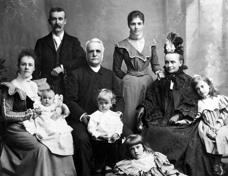 David Morgan Wright (Chemist) and family