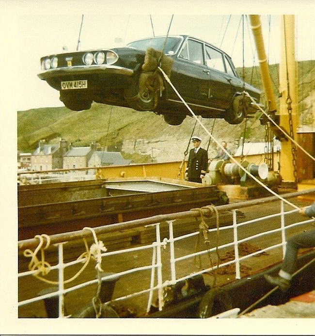 Loading the St Ola