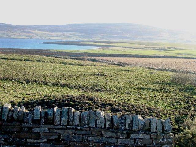 Mar 2005, looking towards Rousay from Evie