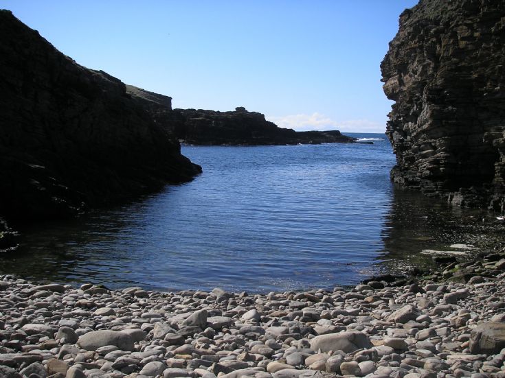 Quiet cove,Yesnaby