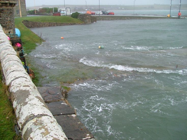 Top o the peedie pier Shapinsay